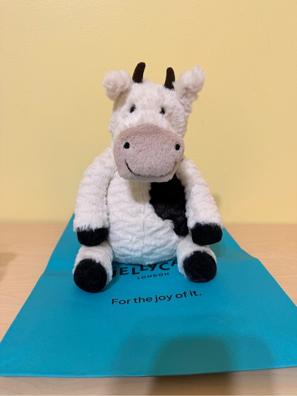 Jellycat my name is Mooliet cow authentic with tags